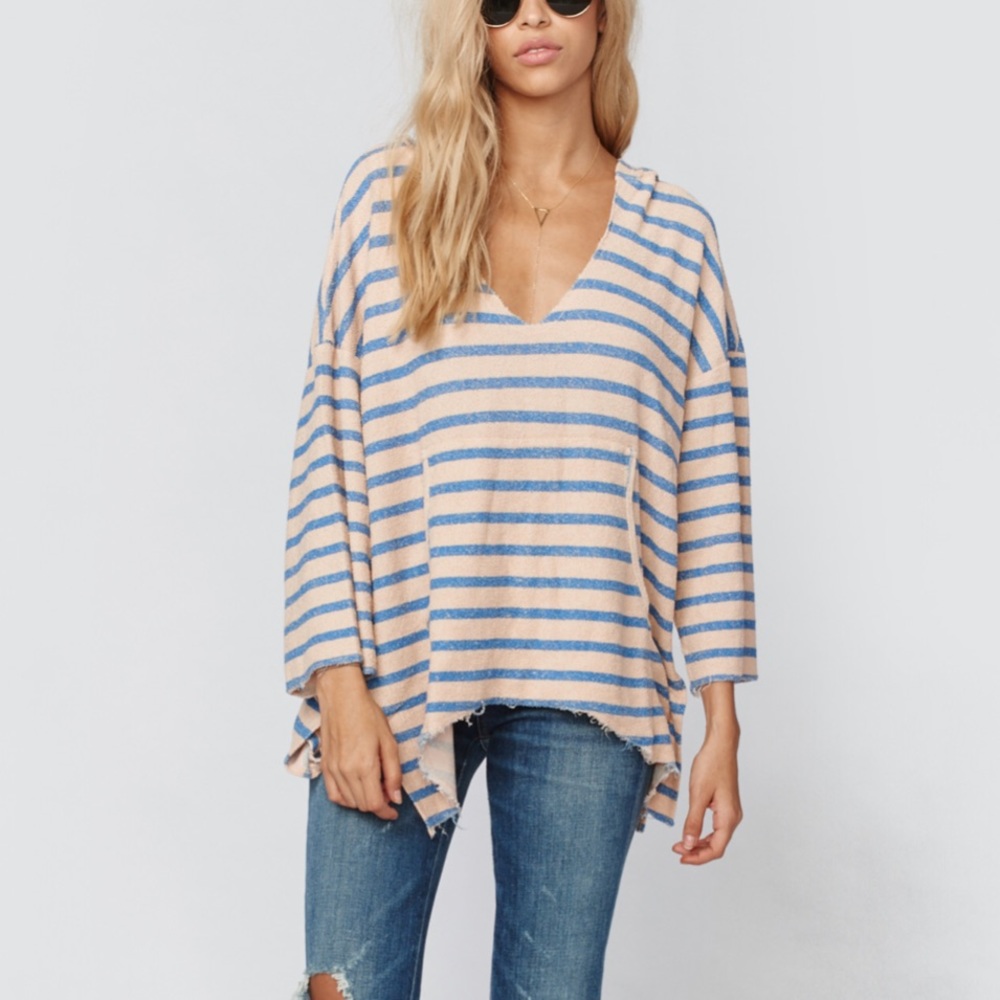 Blue Life Beach Pullover hoodie